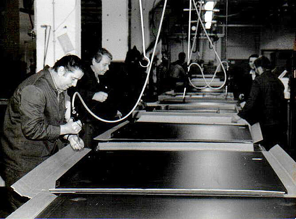 Sponeta Tischtennis Produktion 1977